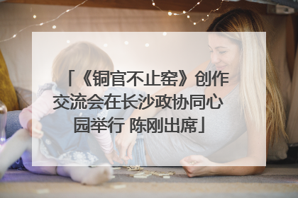 《铜官不止窑》创作交流会在长沙政协同心园举行 陈刚出席