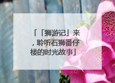 「狮游记」来，聆听石狮番仔楼的时光故事