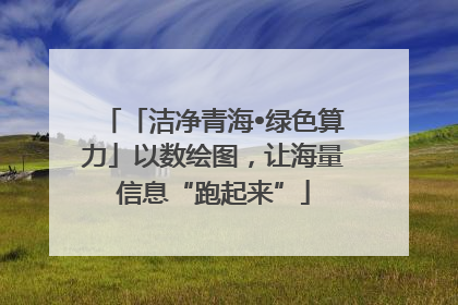 「洁净青海•绿色算力」以数绘图，让海量信息“跑起来”