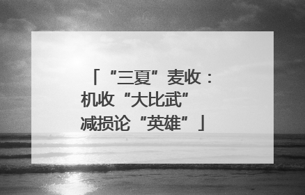 “三夏”麦收：机收“大比武” 减损论“英雄”