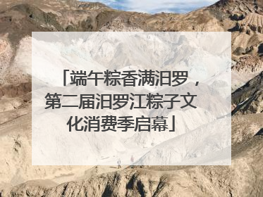 端午粽香满汨罗，第二届汨罗江粽子文化消费季启幕