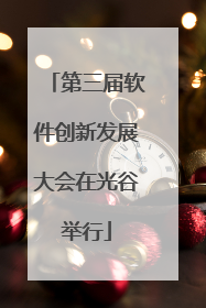第三届软件创新发展大会在光谷举行