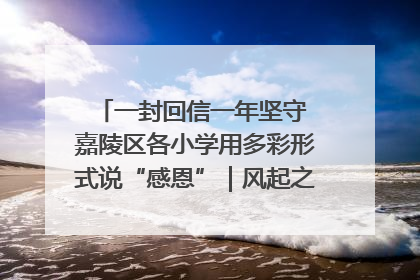 一封回信一年坚守 嘉陵区各小学用多彩形式说“感恩”｜风起之江 扶摇直上