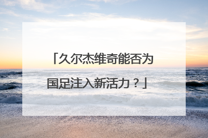 久尔杰维奇能否为国足注入新活力？