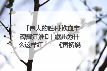伟大的胜利·铁血丰碑耀江淮⑫｜歌儿为什么这样红——《黄桥烧饼歌》诞生记