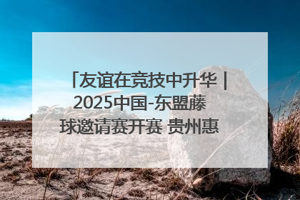 友谊在竞技中升华｜2025中国-东盟藤球邀请赛开赛 贵州惠水燃动“空中芭蕾”