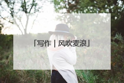写作｜风吹麦浪