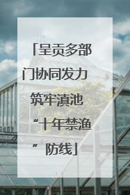 呈贡多部门协同发力 筑牢滇池“十年禁渔”防线