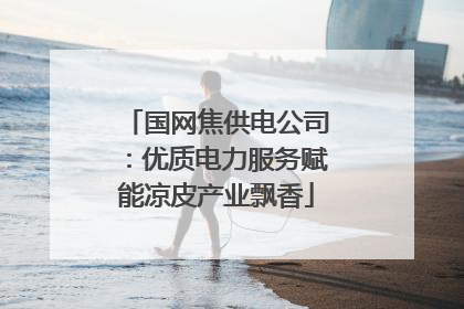 国网焦供电公司：优质电力服务赋能凉皮产业飘香