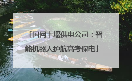 国网十堰供电公司：智能机器人护航高考保电