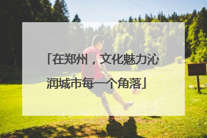 在郑州，文化魅力沁润城市每一个角落