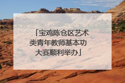 宝鸡陈仓区艺术类青年教师基本功大赛顺利举办