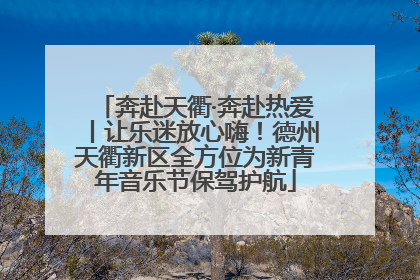 奔赴天衢·奔赴热爱丨让乐迷放心嗨！德州天衢新区全方位为新青年音乐节保驾护航