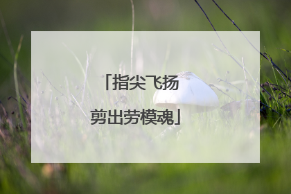 指尖飞扬 剪出劳模魂