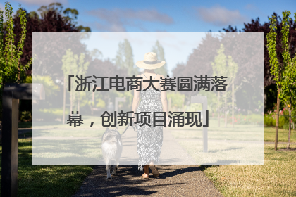 浙江电商大赛圆满落幕，创新项目涌现