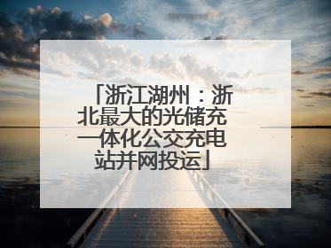 浙江湖州：浙北最大的光储充一体化公交充电站并网投运