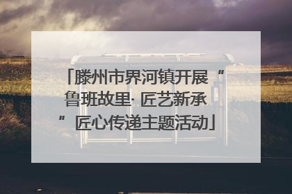 滕州市界河镇开展“鲁班故里· 匠艺新承”匠心传递主题活动