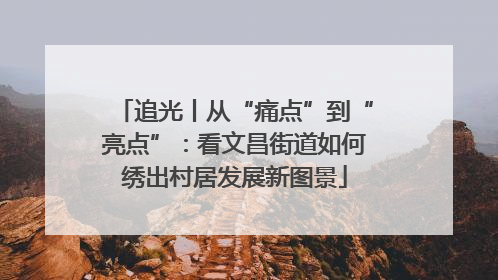 追光丨从“痛点”到“亮点”：看文昌街道如何绣出村居发展新图景