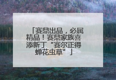 赛鼎出品，必属精品！赛鼎家族喜添新丁“赛尔正得蝉花虫草”