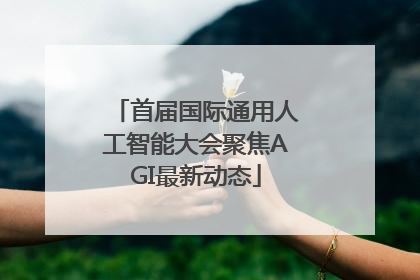 首届国际通用人工智能大会聚焦AGI最新动态