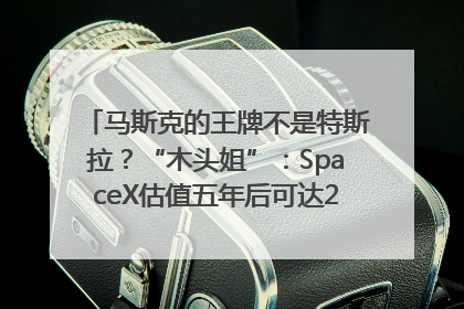 马斯克的王牌不是特斯拉？“木头姐”：SpaceX估值五年后可达2.5万亿美元！