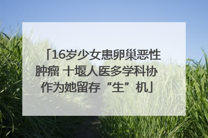 16岁少女患卵巢恶性肿瘤 十堰人医多学科协作为她留存“生”机