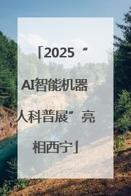 2025“AI智能机器人科普展”亮相西宁