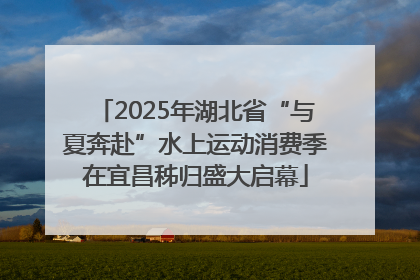 2025年湖北省“与夏奔赴”水上运动消费季在宜昌秭归盛大启幕
